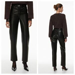 BRAND NEW Aritzia Faux Leather Melina Pant